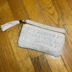 Steve Madden Soft Pink Belt Purse with Tassel Accent